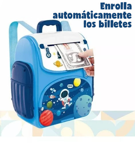 MOCHILA DE AHORRO INTELIGENTE PARA NIÑOS