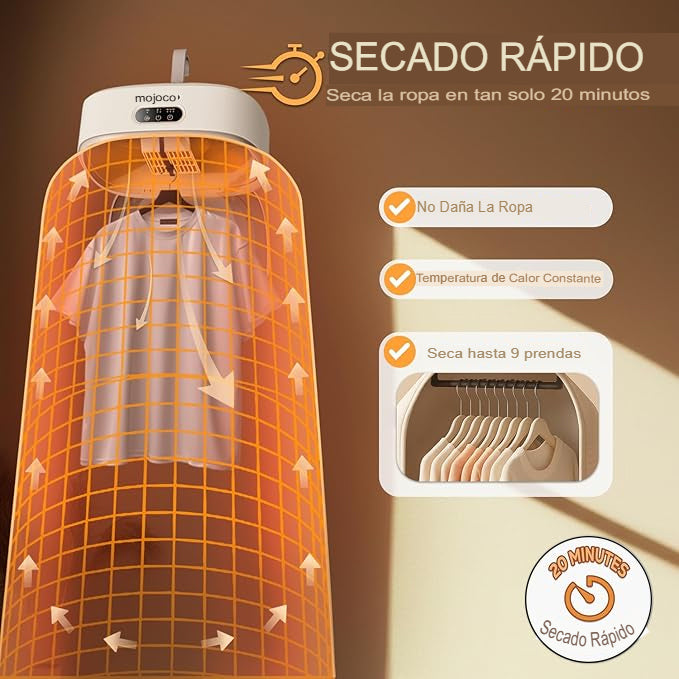 SECADOR PRO DE ROPA PORTÁTIL