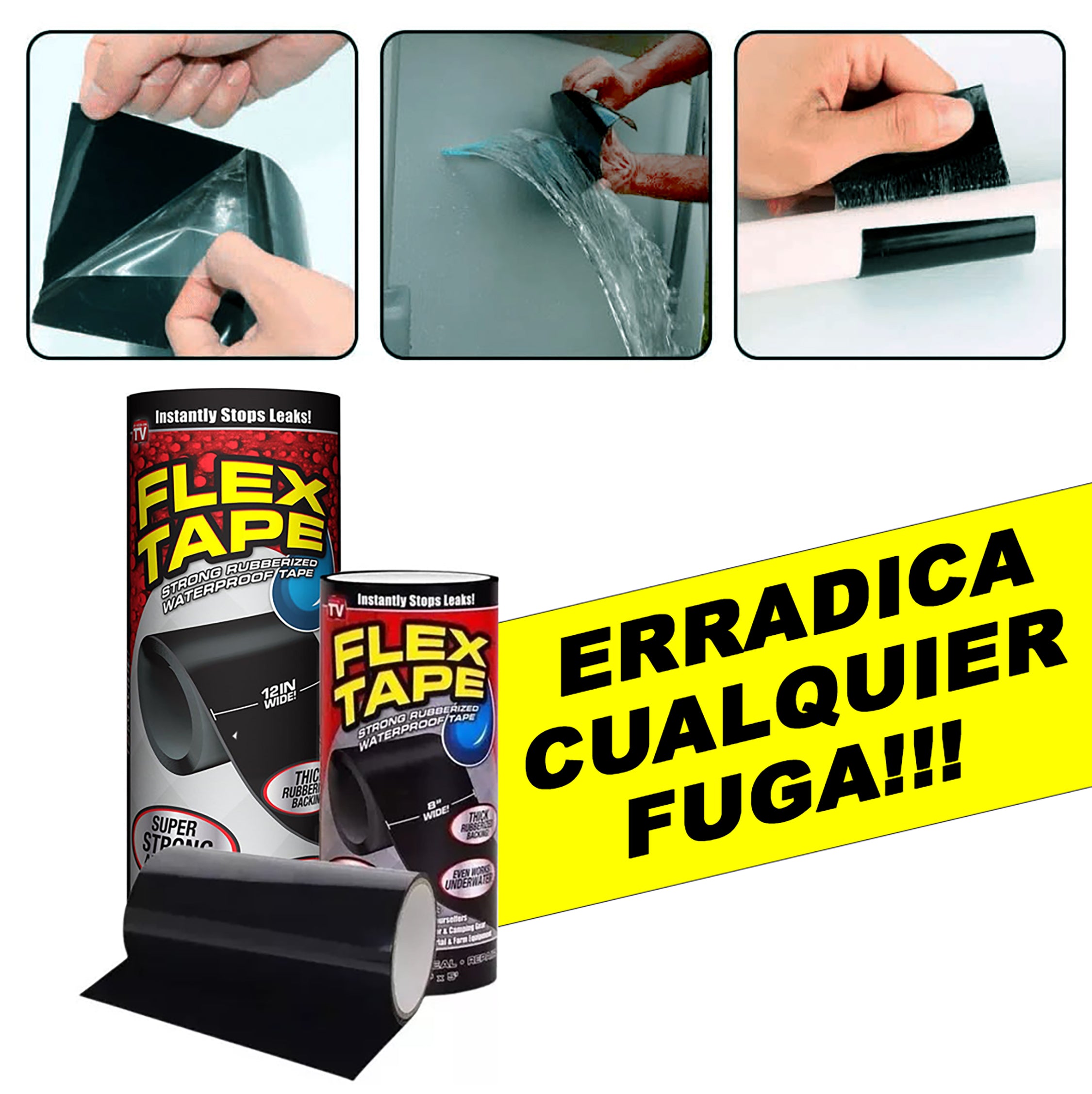 CINTA MÁGICA ANTIFILTROS  2X1 FLEX TAPE