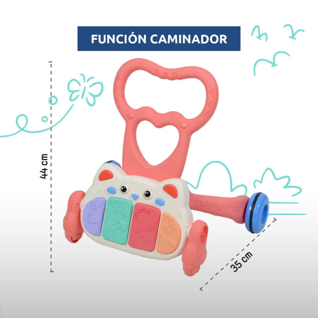 GIMNASIO Y CAMINADOR PARA BEBÉ 2 EN 1