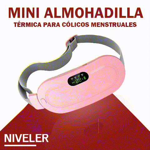 CINTURÓN TÉRMICO PRO PARA CÓLICOS MENSTRUALES PORTÁTIL RECARGABLE